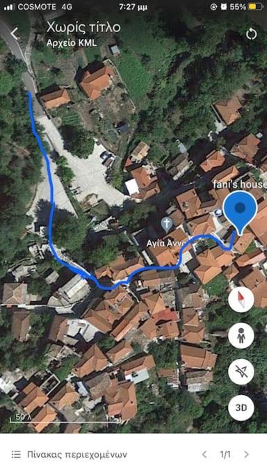 فيلا Fani'S House Kastanitsa المظهر الخارجي الصورة